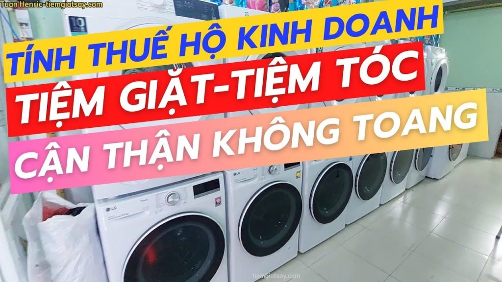 Thuế hộ kinh doanh giặt là 2025